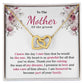 Sentimental Mother of Groom Jewelry With Message Card