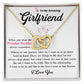 Promise Necklace for Girlfriend – Hand in Hand Gift Box