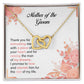Sentimental Mother of Groom Jewelry With Message Card