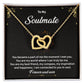 Interlocking Hearts Necklace – Soulmate Gift Box