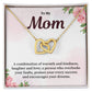 Mom Necklace Gift for Mother – With Message Card