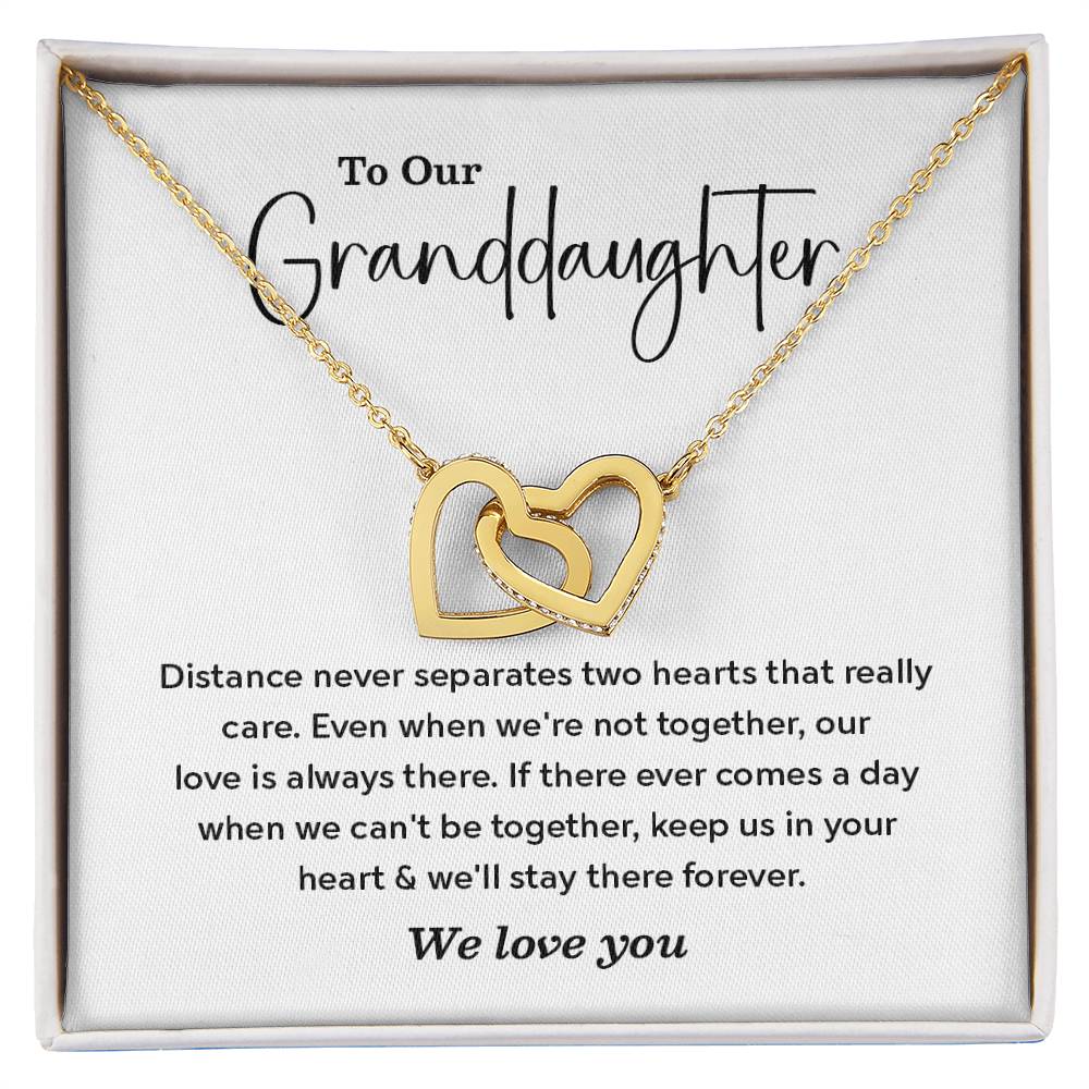 To Our Granddaughter Love You Forever Necklace Necklace For Special Granddaughter Lifelong Bond Necklace Jewelry Gift For Beloved Granddaughter Emotional Connection Necklace Unique Gift For Granddaughter Sentimental Keepsake For Granddaughter