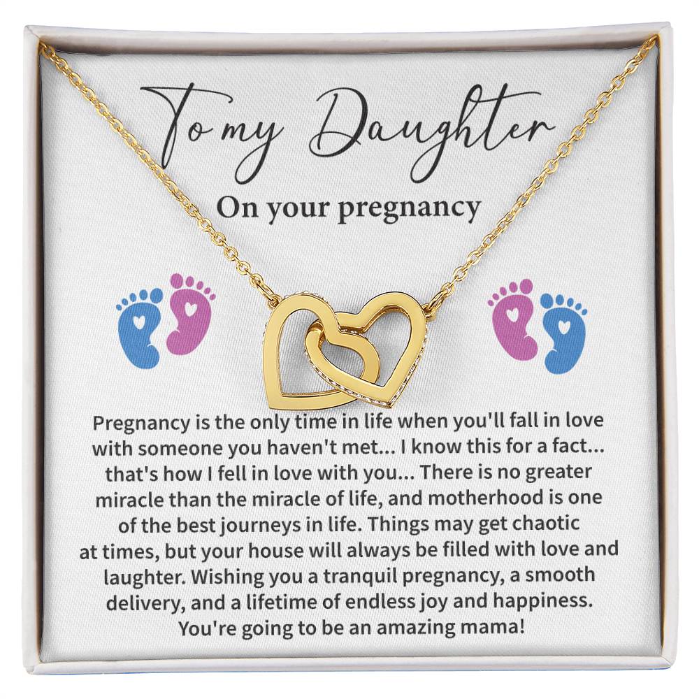 Pregnancy Gift for Daughter – Heartfelt Message Card
