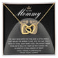 Pregnancy Necklace Gift for Mom from Bump with Sentimental Card