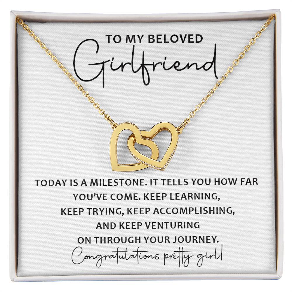Milestone Graduation Necklace Gift for Girlfriend
