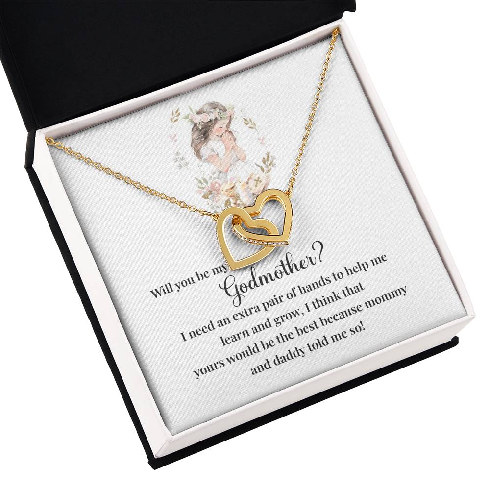 Will you be my Godmother Symbol Of Hope Jewelry Inspirational Bond Necklace Shine Bright Necklace Courageous Spirit Jewelry Embrace Your Potential Necklace Goddaughter's Journey Pendant Guidance And Love Necklace Dream Chaser Jewelry