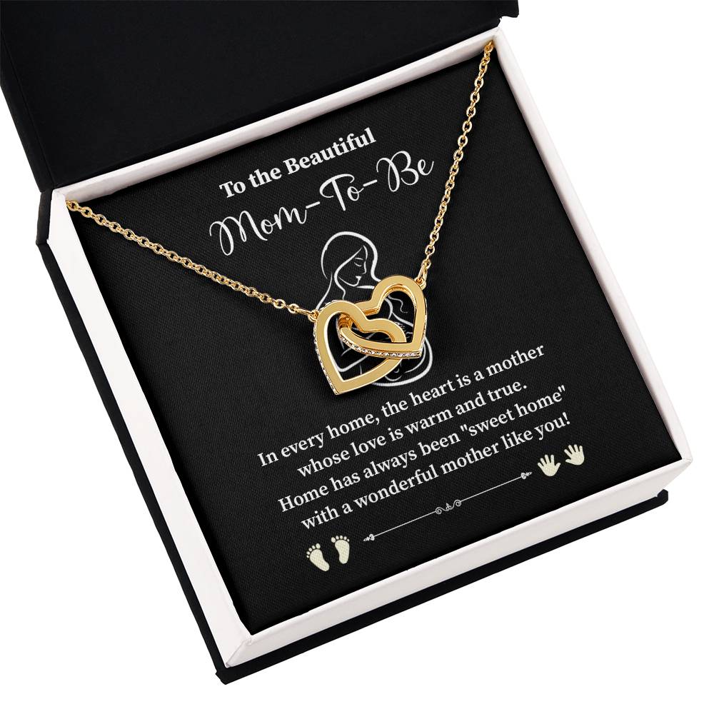 To The Beautiful Mom-to-be Heartfelt Necklace For Expecting Mothers Loving Jewelry For A New Mom Sweet Pendant Sentimental Gift For Mom-to-be Loving Pendant Appreciation Necklace Sentimental Pendant For Motherhood Sweet Pendant For A Growing Family