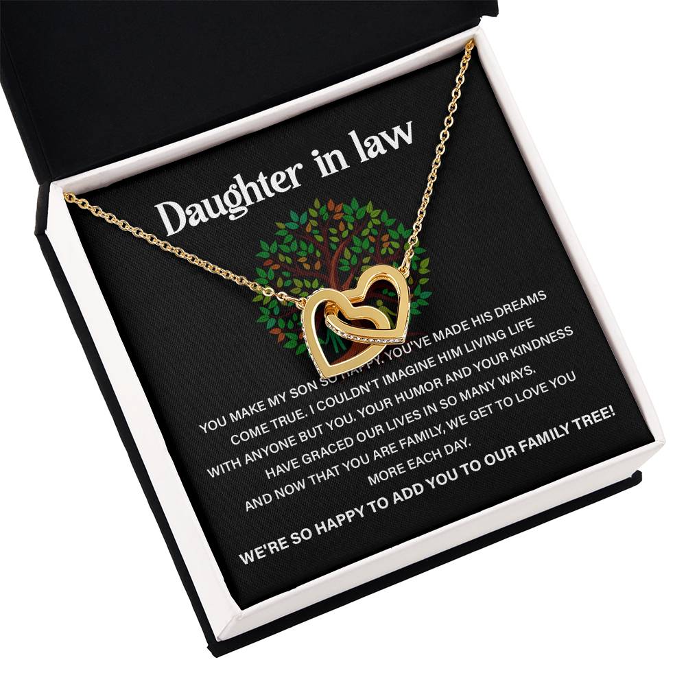 Daughter-in-law  Necklace For Daughter-in-law Loving Gift For Daughter-in-law Necklace For Daughter-in-law’s Happiness Gift For Daughter-in-law From Family Special Necklace For Daughter-in-law Gift For Daughter-in-law’s Marriage