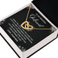 Amazing Girlfriend Necklace – Heart Pendant with Message Card