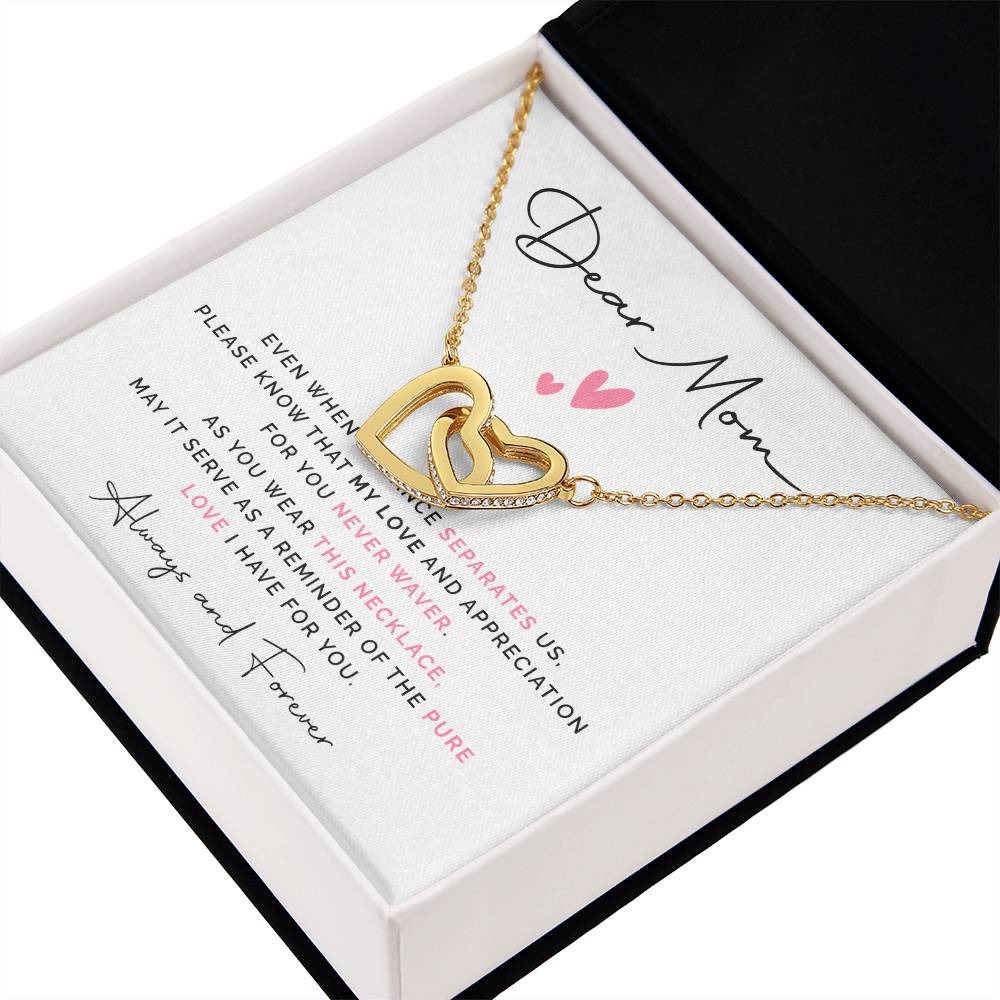 Dear Mom Dear Mom Necklace Gift Heartfelt Gift For Mom Thoughtful Gift For Mom Unique Gift For Mother-child Bond Meaningful Gift For Mom Proud Child Gift For Mom Appreciation Gift For Mom Special Occasion Gift For Mom Gratitude For Mom Necklace