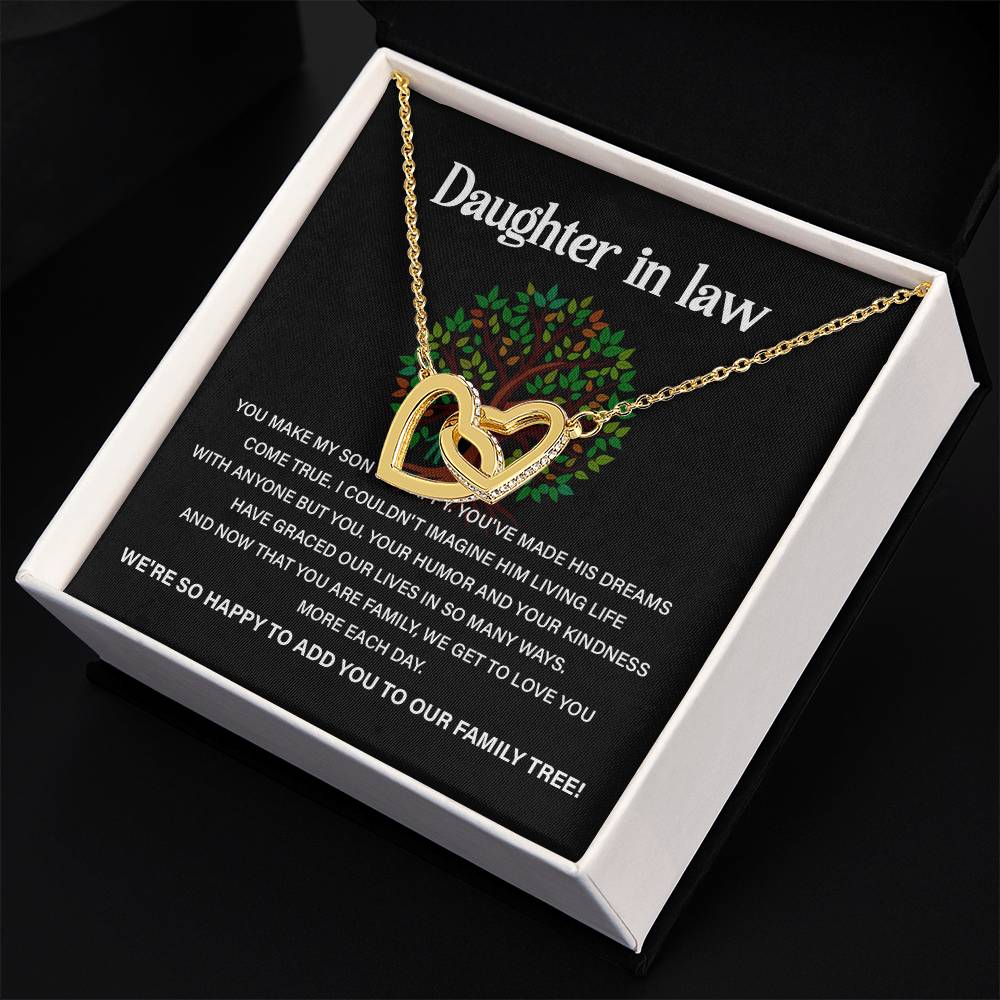 Daughter-in-law  Necklace For Daughter-in-law Loving Gift For Daughter-in-law Necklace For Daughter-in-law’s Happiness Gift For Daughter-in-law From Family Special Necklace For Daughter-in-law Gift For Daughter-in-law’s Marriage