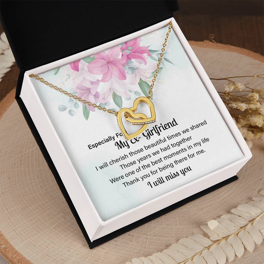 Ex-Girlfriend Gift – Heart Necklace with Message Card