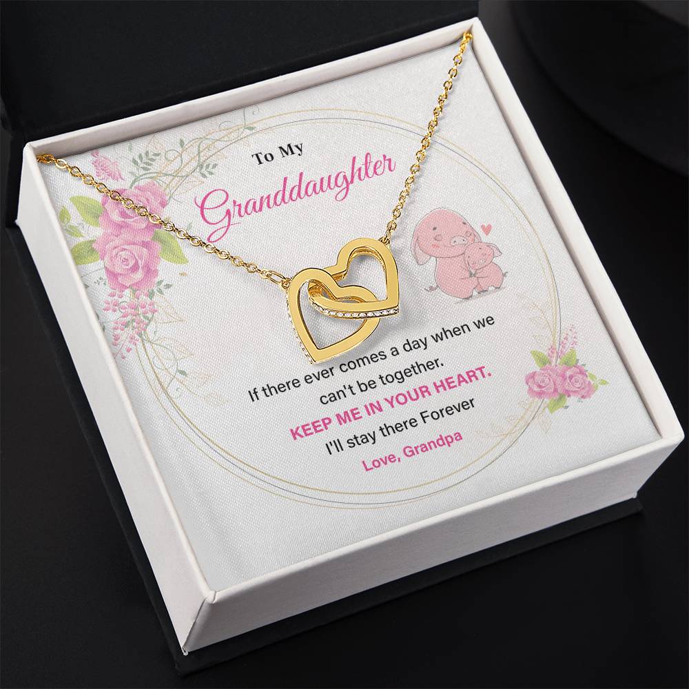Granddaughter Gift from Grandpa with Message Card