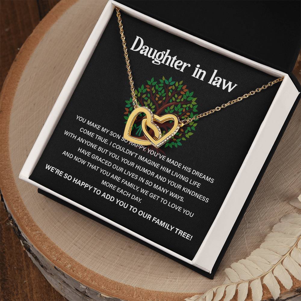 Daughter-in-law  Necklace For Daughter-in-law Loving Gift For Daughter-in-law Necklace For Daughter-in-law’s Happiness Gift For Daughter-in-law From Family Special Necklace For Daughter-in-law Gift For Daughter-in-law’s Marriage