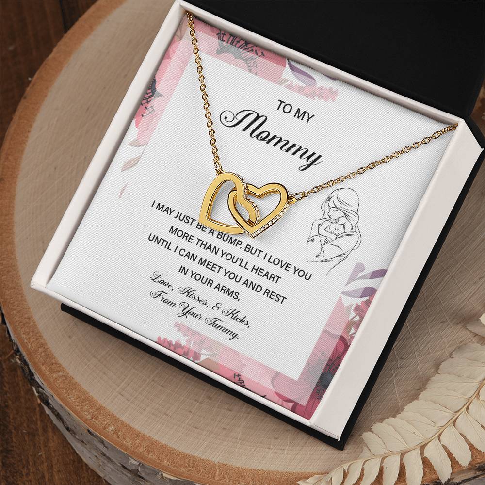 Mommy Necklace from Baby Bump for Pregnant Mom