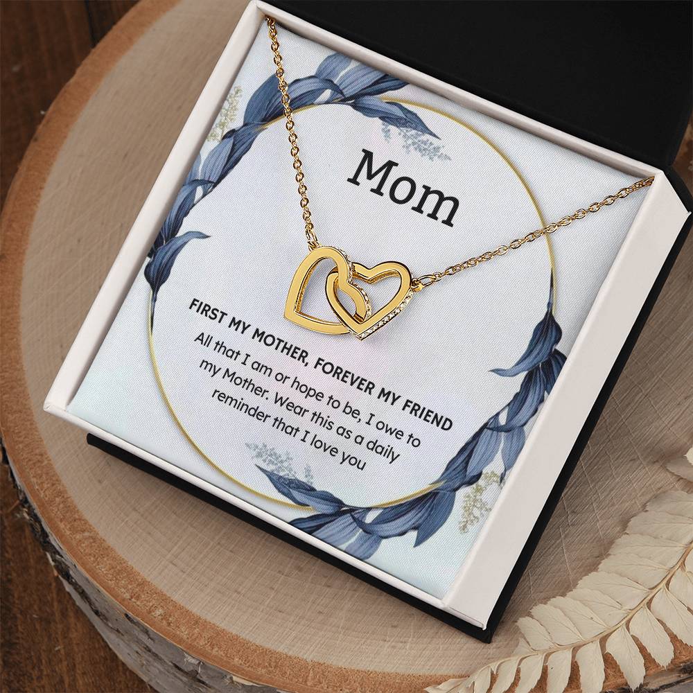 Necklace Gift for Mom – Message Card and Gift Box