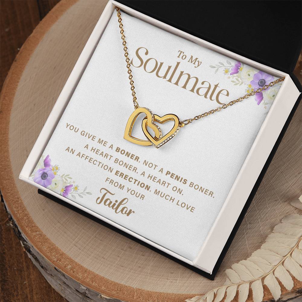 Romantic Necklace Gift from Tailor to Soulmate – Gift Box