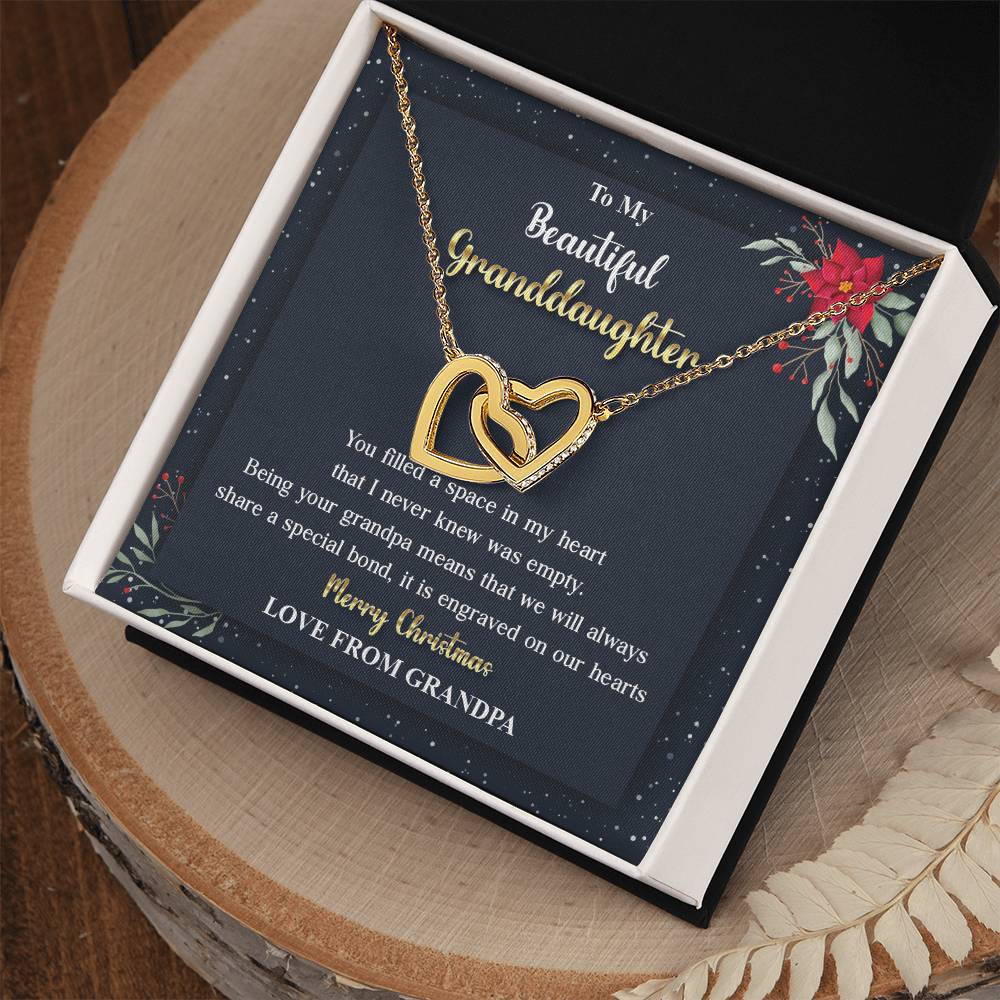 Holiday Gift for Granddaughter from Grandpa – Heart Necklace