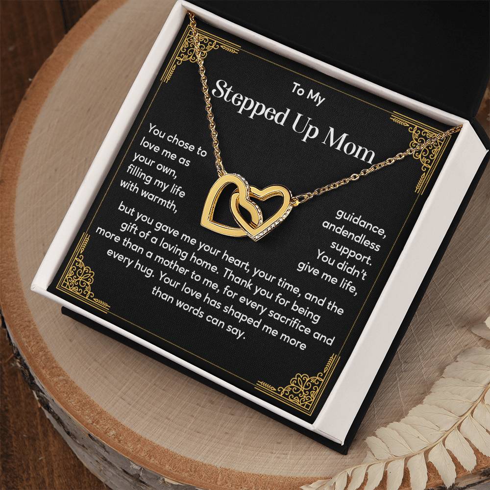 Stepmother Jewelry Gift for Wedding Day with Message