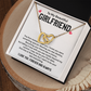 Romantic Girlfriend Necklace with Message Card Gift