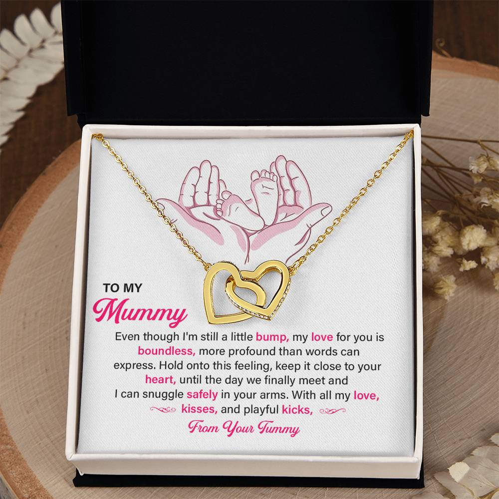 Mummy To Be Necklace Gift from Baby Bump