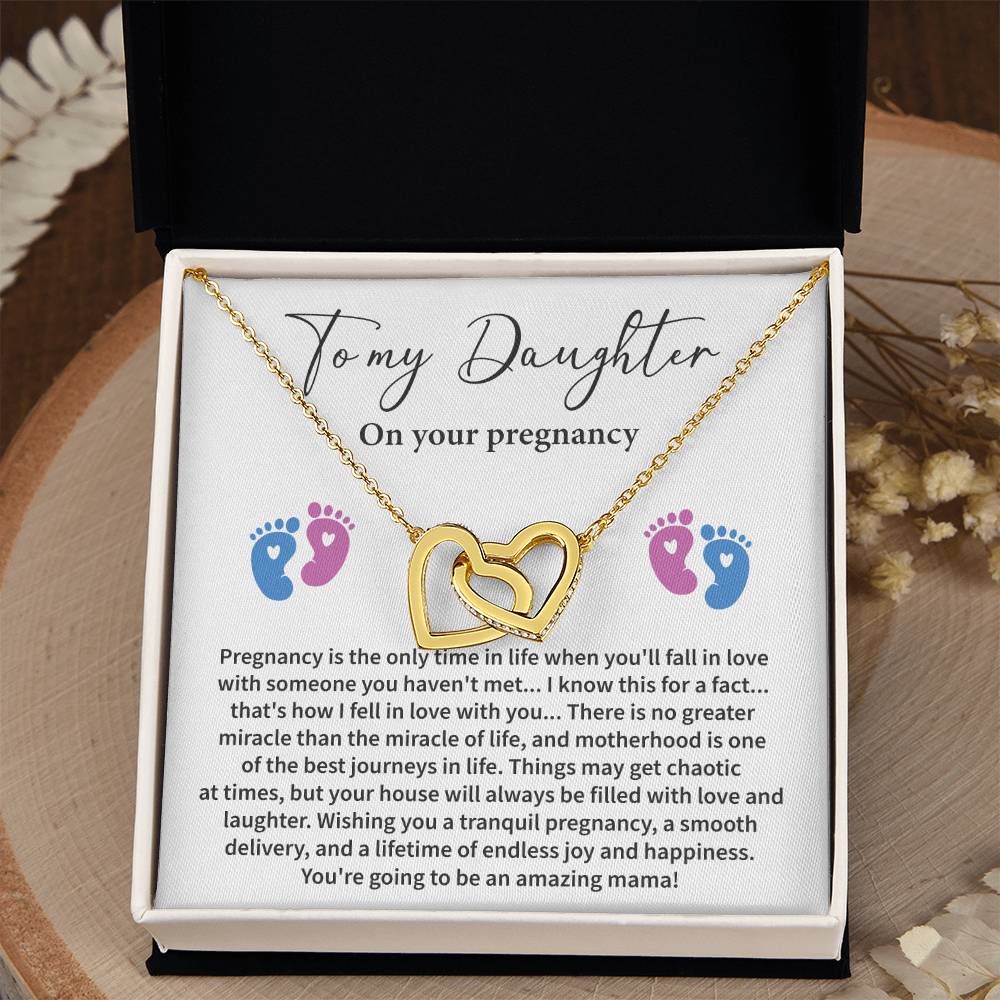 Pregnancy Gift for Daughter – Heartfelt Message Card