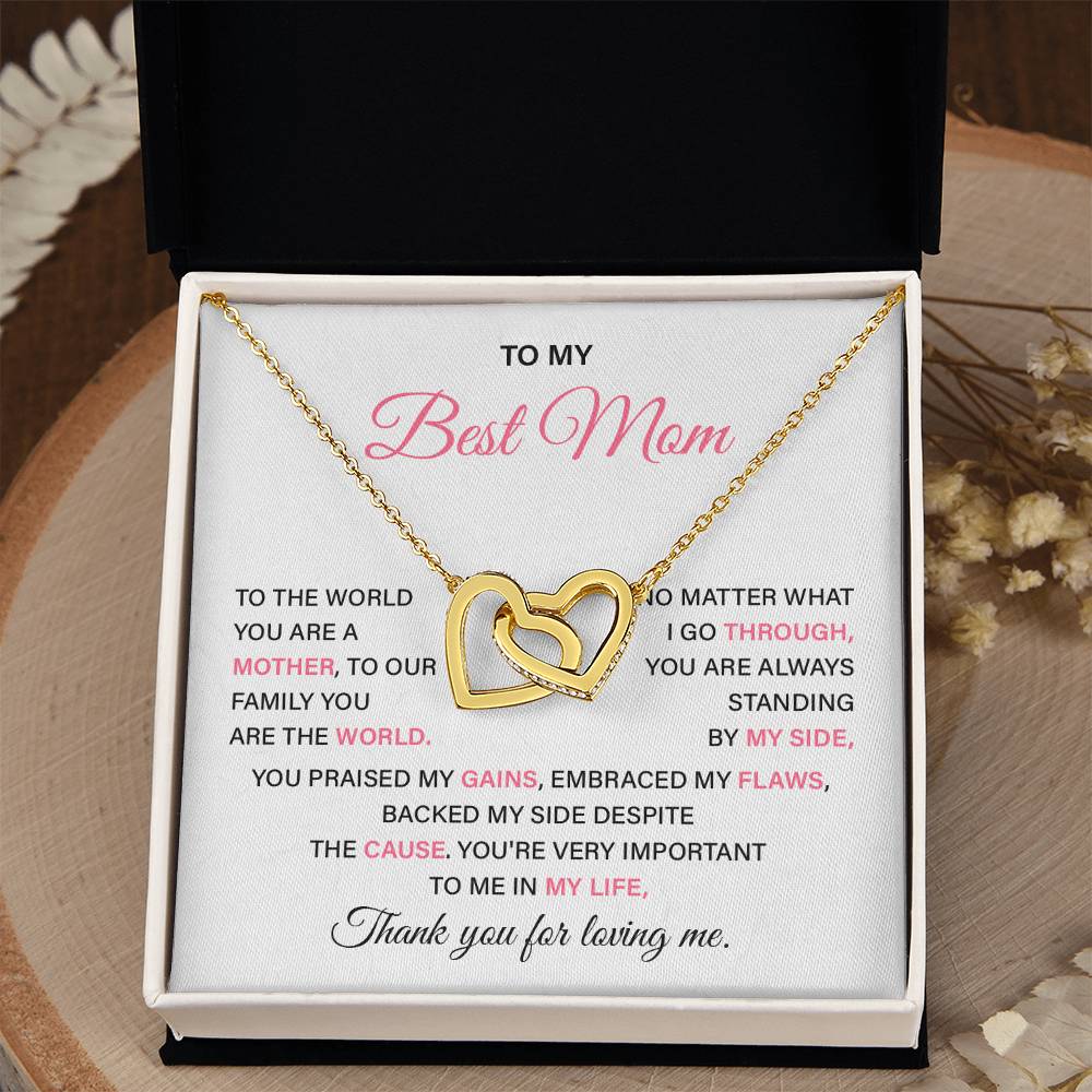 Best Necklace for Mom From Child With Heartfelt Message