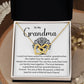 Grandma Interlocking Hearts Necklace – Family Tree Connection Gift