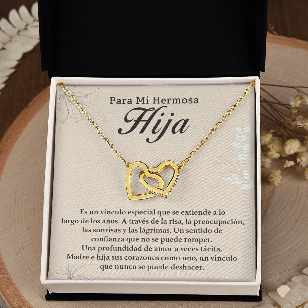 Collar Para Mi Hermosa Hija – Vínculo Eterno de Madre e Hija