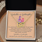 Godmother & Goddaughter Necklace – Gift with Message Card