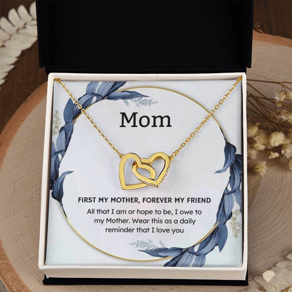 Necklace Gift for Mom – Message Card and Gift Box