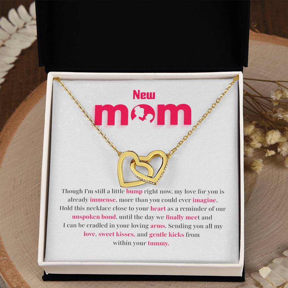 New Mom Necklace – Gift from Baby Bump