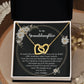 Granddaughter Necklace from Grandpa – Gift Box Message