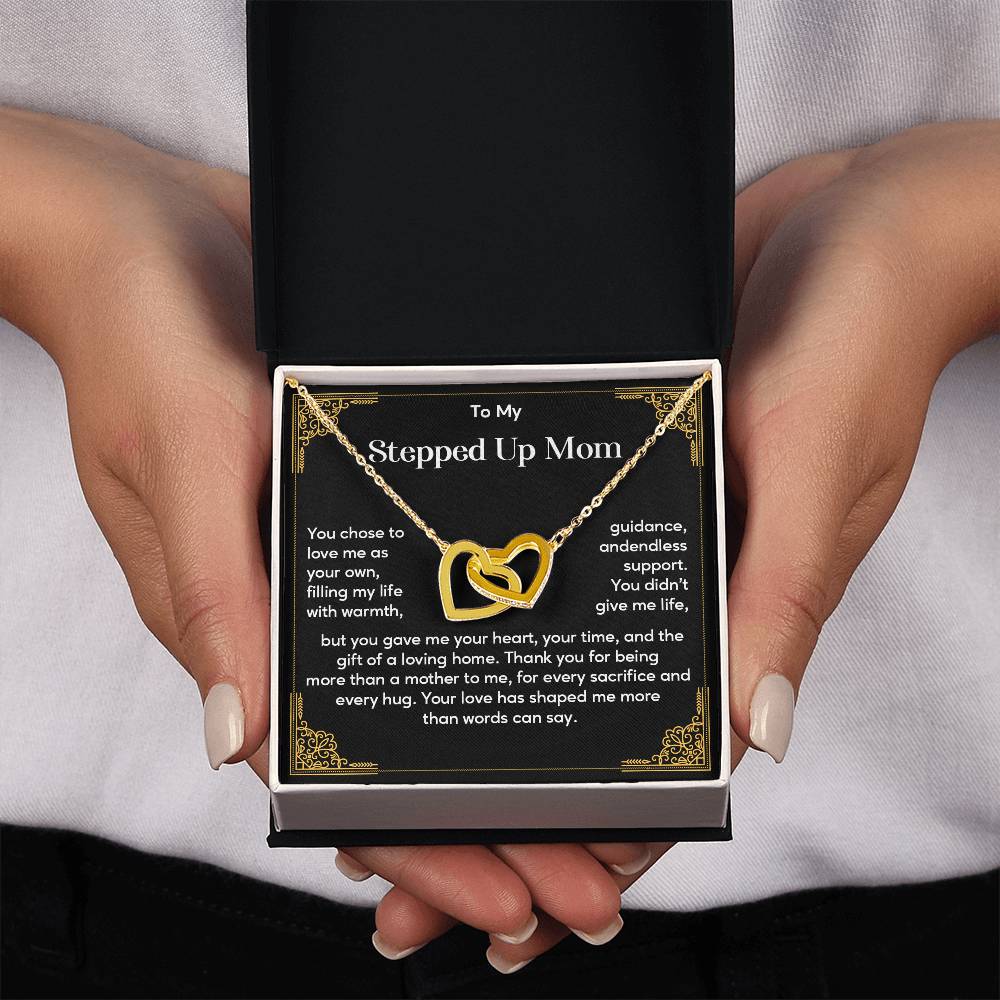 Stepmother Jewelry Gift for Wedding Day with Message