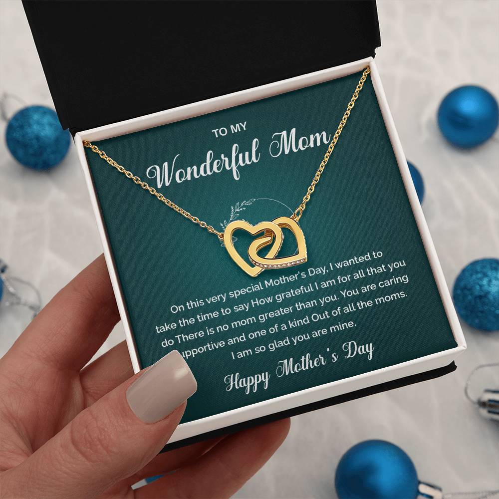 To My Wonderful Mom One-of-a-kind Mom Necklace Best Mom Ever Necklace Gratitude For Mom Necklace Spiritual Bond With Mom Necklace Heartfelt Message Necklace For Mom Wonderful Mom Necklace Gift Heartfelt Gift For Mom Gift For Mom