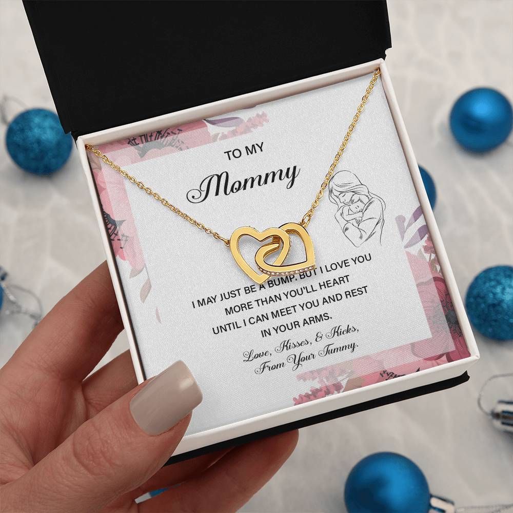 Mommy Necklace from Baby Bump for Pregnant Mom