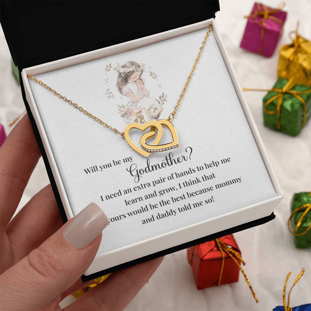 Will you be my Godmother Symbol Of Hope Jewelry Inspirational Bond Necklace Shine Bright Necklace Courageous Spirit Jewelry Embrace Your Potential Necklace Goddaughter's Journey Pendant Guidance And Love Necklace Dream Chaser Jewelry