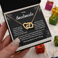 Soulmate Interlocking Hearts Necklace – Gift Box