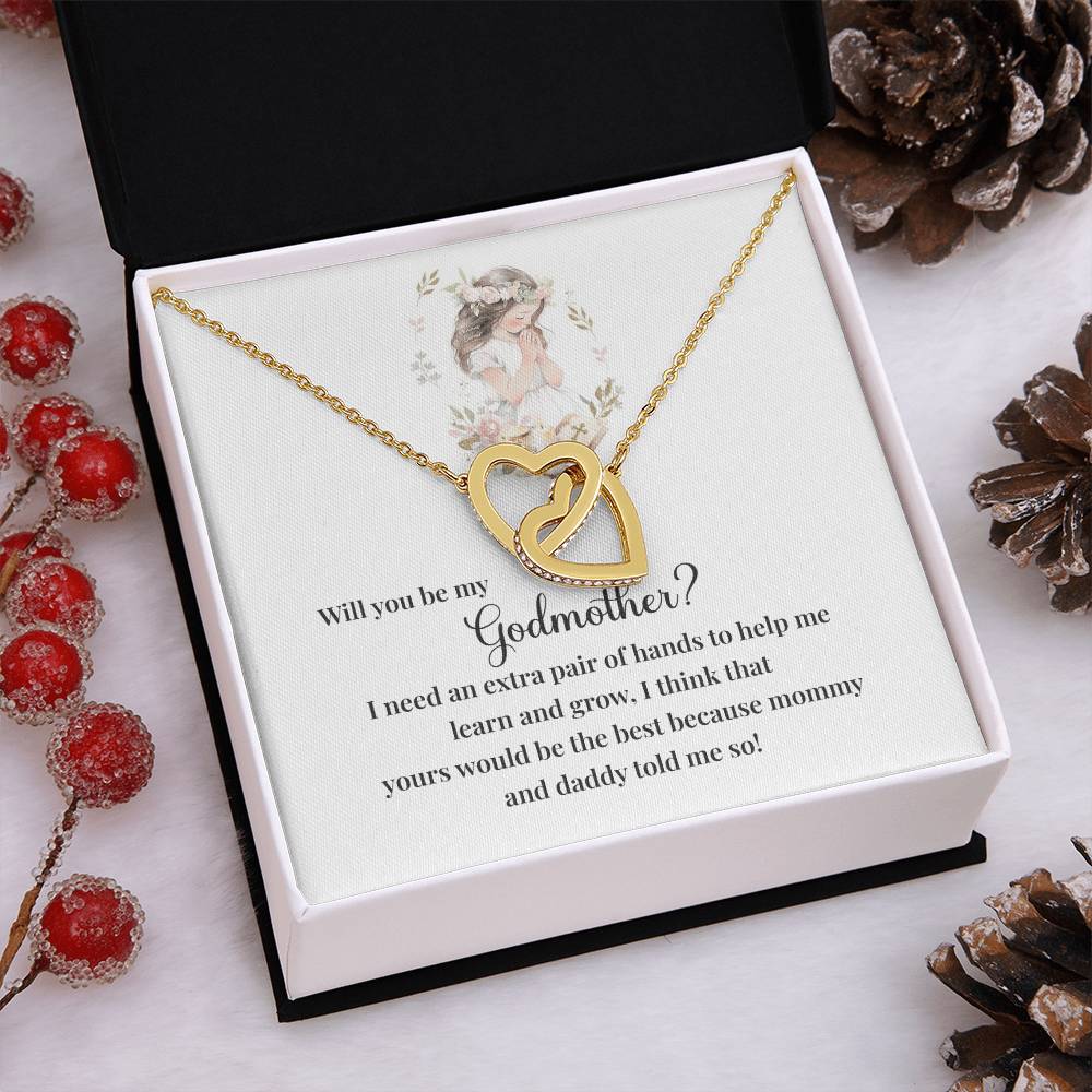 Will you be my Godmother Symbol Of Hope Jewelry Inspirational Bond Necklace Shine Bright Necklace Courageous Spirit Jewelry Embrace Your Potential Necklace Goddaughter's Journey Pendant Guidance And Love Necklace Dream Chaser Jewelry