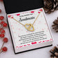 Soulmate Interlocking Hearts Gift with Message Card
