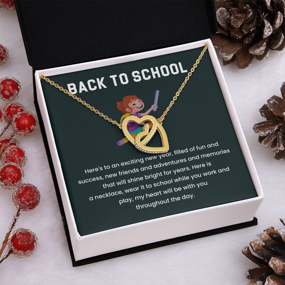 Back To School Necklace Gift Back To School Gift Heartfelt Gift For Students Supportive Jewelry For Kids Emotional Connection Necklace Unique Gift For School Milestone Celebration Jewelry Necklace For New Adventures  Necklace That Symbolizes Love