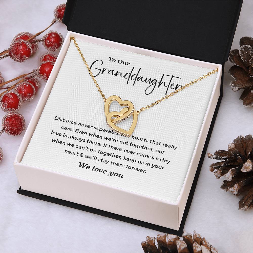 To Our Granddaughter Love You Forever Necklace Necklace For Special Granddaughter Lifelong Bond Necklace Jewelry Gift For Beloved Granddaughter Emotional Connection Necklace Unique Gift For Granddaughter Sentimental Keepsake For Granddaughter