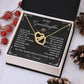 Granddaughter Gift from Grandpa – Eternal Love Necklace
