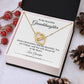 Granddaughter Gift from Grandpa – Interlocking Hearts Necklace