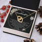 Granddaughter Necklace from Grandpa – Gift Box Message