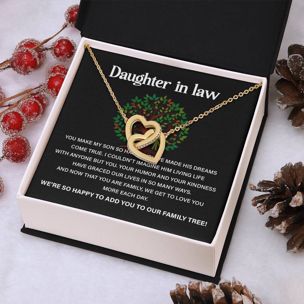 Daughter-in-law  Necklace For Daughter-in-law Loving Gift For Daughter-in-law Necklace For Daughter-in-law’s Happiness Gift For Daughter-in-law From Family Special Necklace For Daughter-in-law Gift For Daughter-in-law’s Marriage