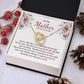 Sentimental Mother of Groom Jewelry With Message Card