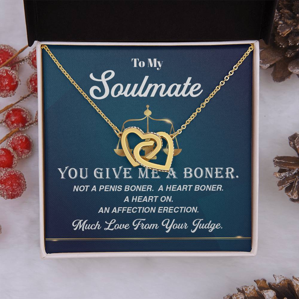 Funny Soulmate Necklace from Judge – Gift Box