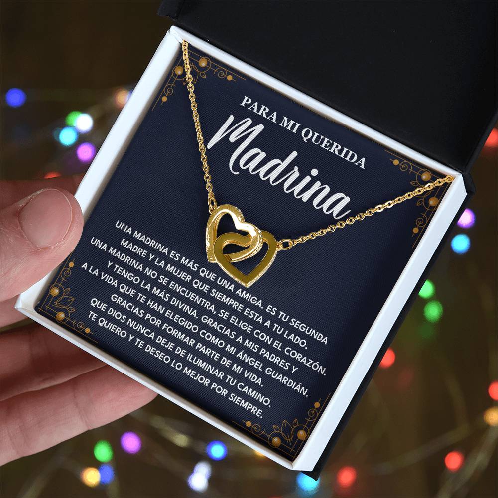 Collar Para Mi Querida Madrina Regalo De Gratitud Para Madrina Segunda Madre Y Amiga Mensaje De Amor Para Madrina Collar Con Dedicatoria De Gratitud Joyería Emotiva Para Madrina Detalle Especial Para Mi Madrina Regalo Personalizado Para Mi Madrina