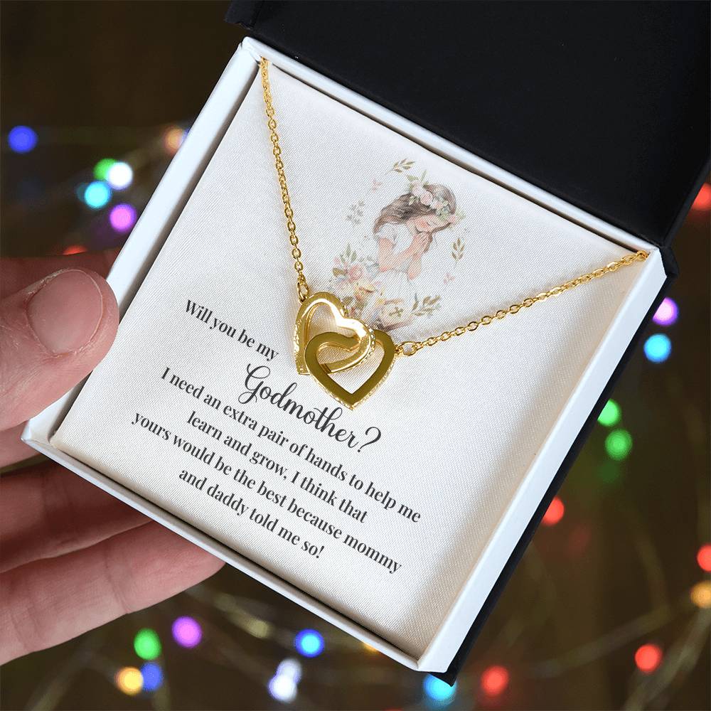 Will you be my Godmother Symbol Of Hope Jewelry Inspirational Bond Necklace Shine Bright Necklace Courageous Spirit Jewelry Embrace Your Potential Necklace Goddaughter's Journey Pendant Guidance And Love Necklace Dream Chaser Jewelry